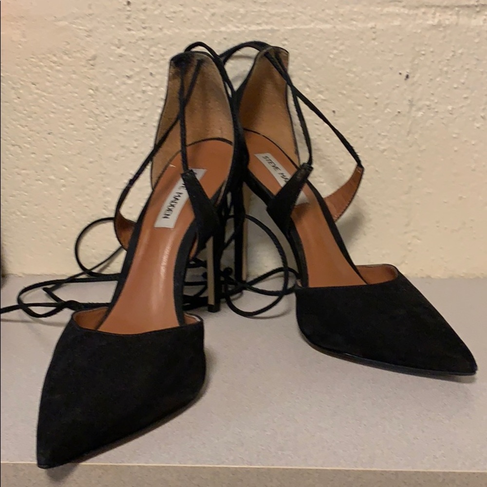 Steve Madden black heels - Picture 3 of 7